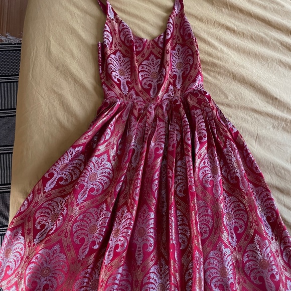 Vintage Silvano of Roma for Heiser Jacquard Dress - Picture 1 of 4